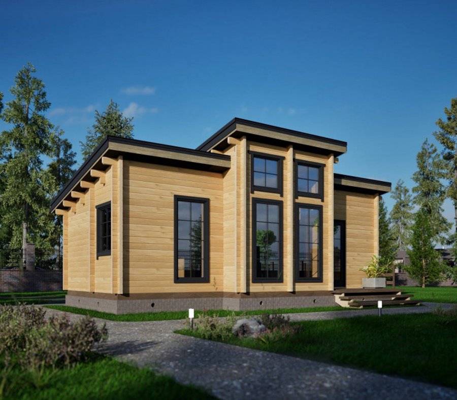 Каркасный дом 4,5х8,6