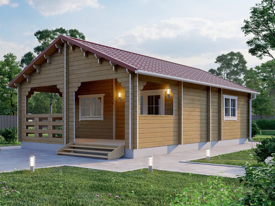 Дачный дом 6х9,4